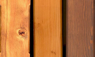 douglas fir timber wood stain samples