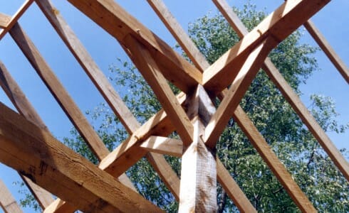 Timber Ceiling Beams and Joinery