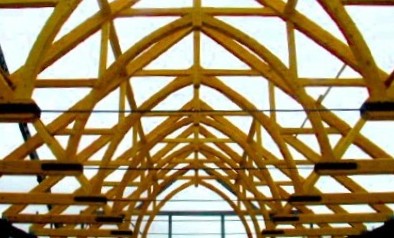 Arched Trusses with Steel Tied Rods