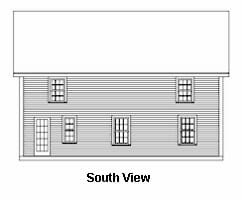 Back Design of a Timber Frame Home
