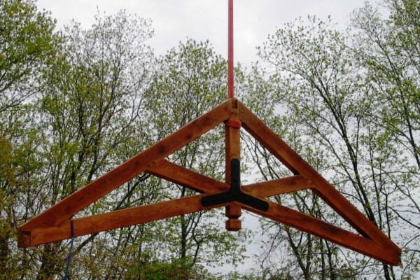 Vermont Timber Works scissor truss baudo