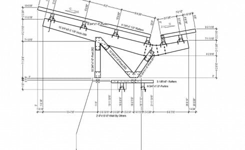 Boomerang Beam Shop Drawing