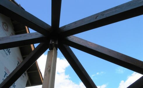 Octagon timber frame