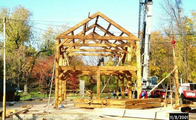 Historic Home Under Re-Construction