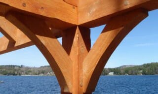 Rough sawn timber