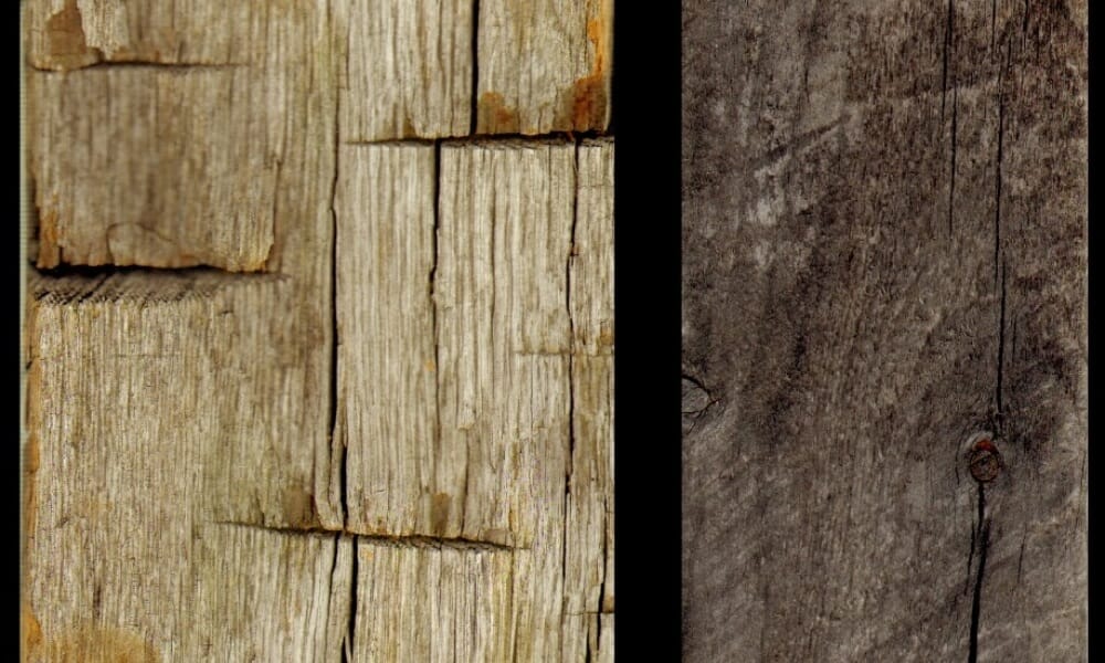 Weathered Oak and Pine