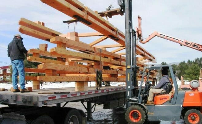 Double Timber Chord / Girder Trusses