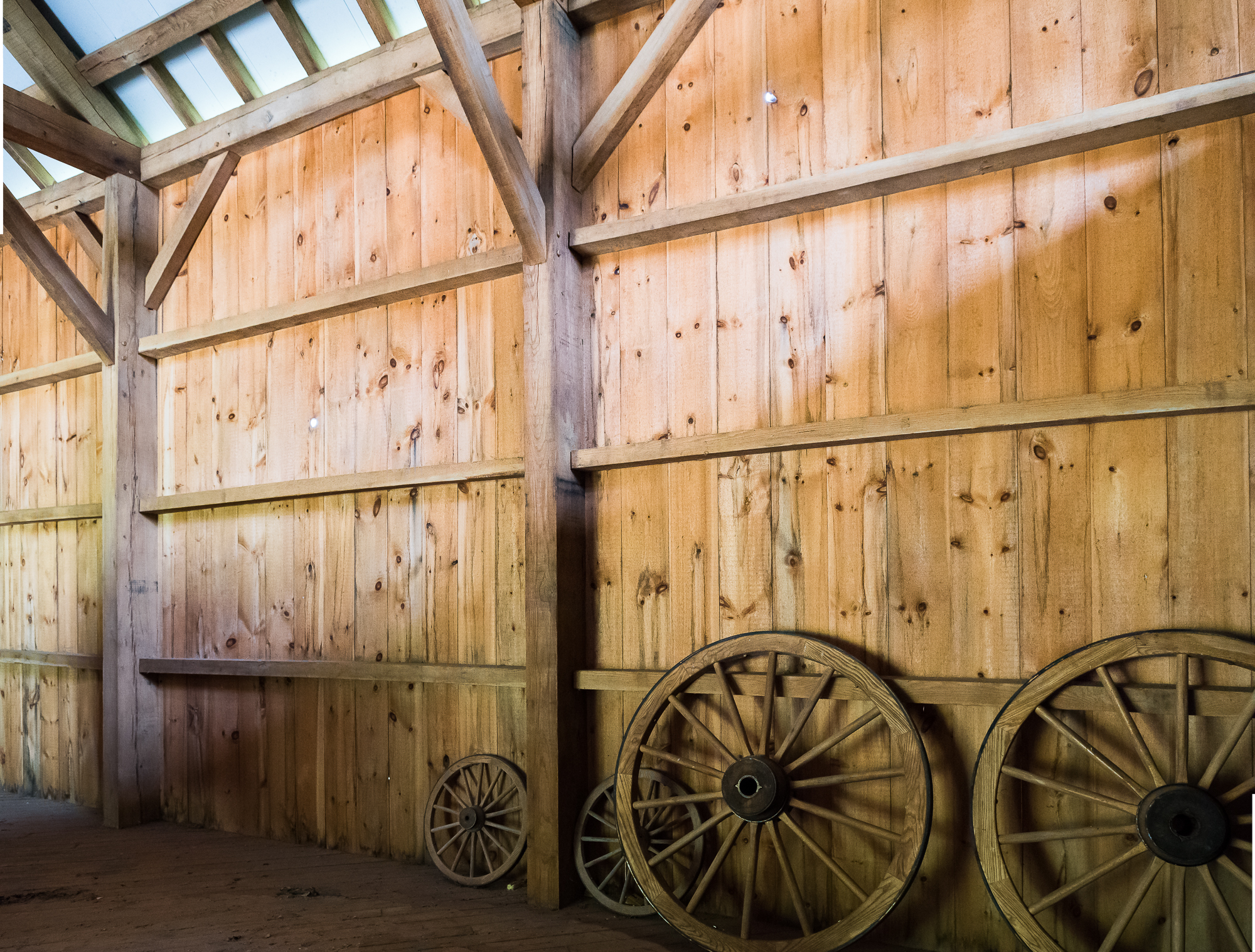 Interior of Rich Barn in PA