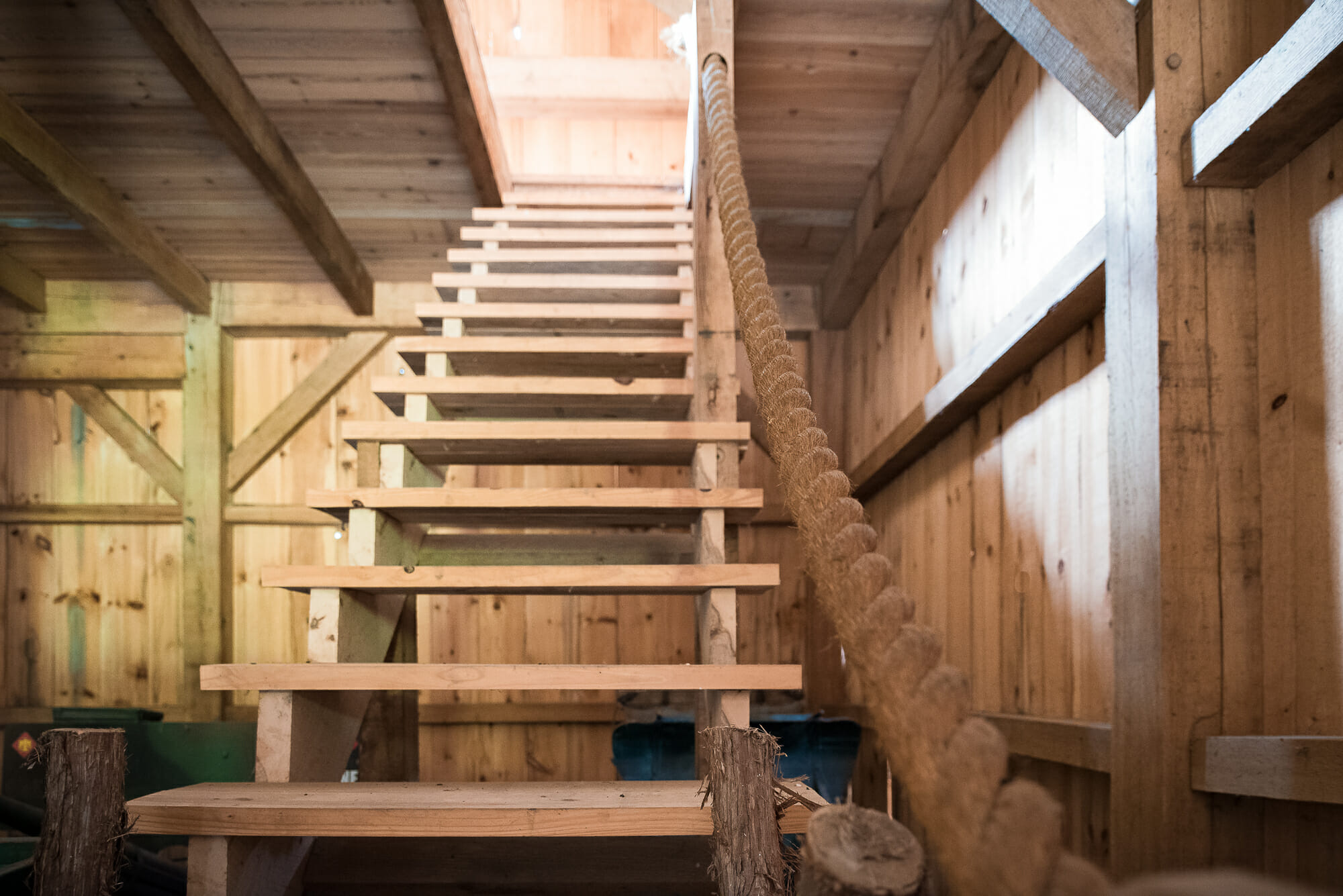 Interior of Rich Barn in PA