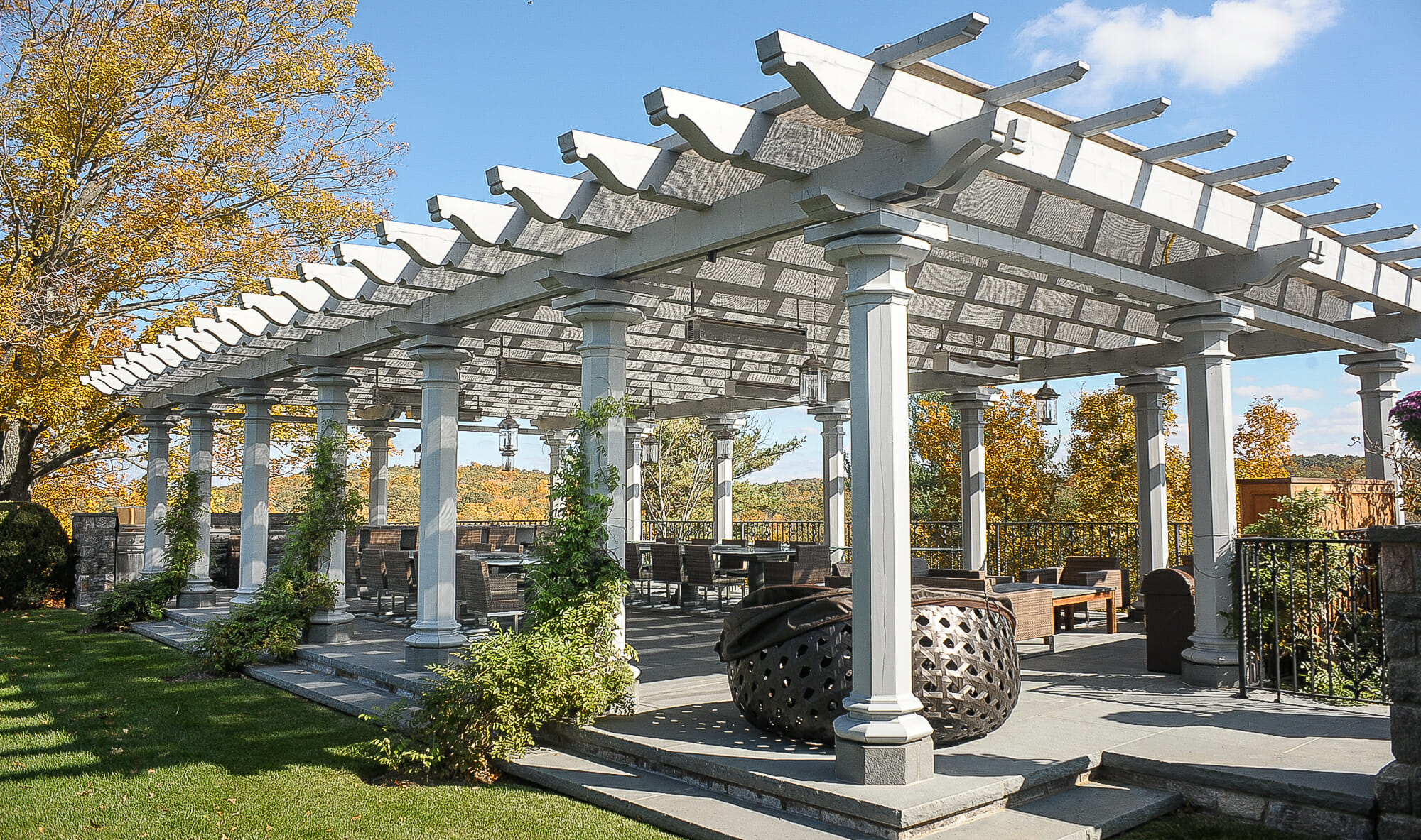 Timber Frame Oak Pergola