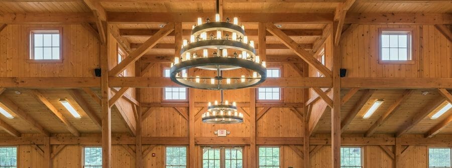 Heavy Timber Frame Dining Hall for a Boy Scout Camp in CT