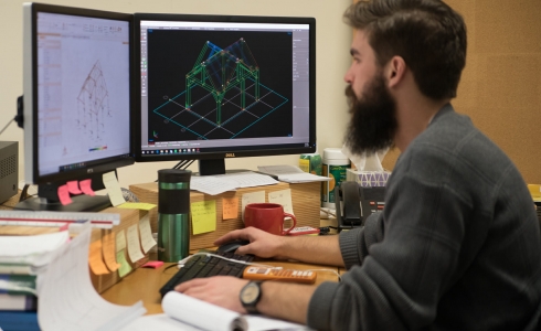 Using Computer Aided Design for a Timber Frame