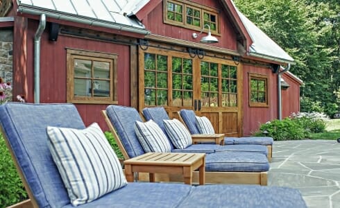 Garden Cottage Pool house in New Jersey