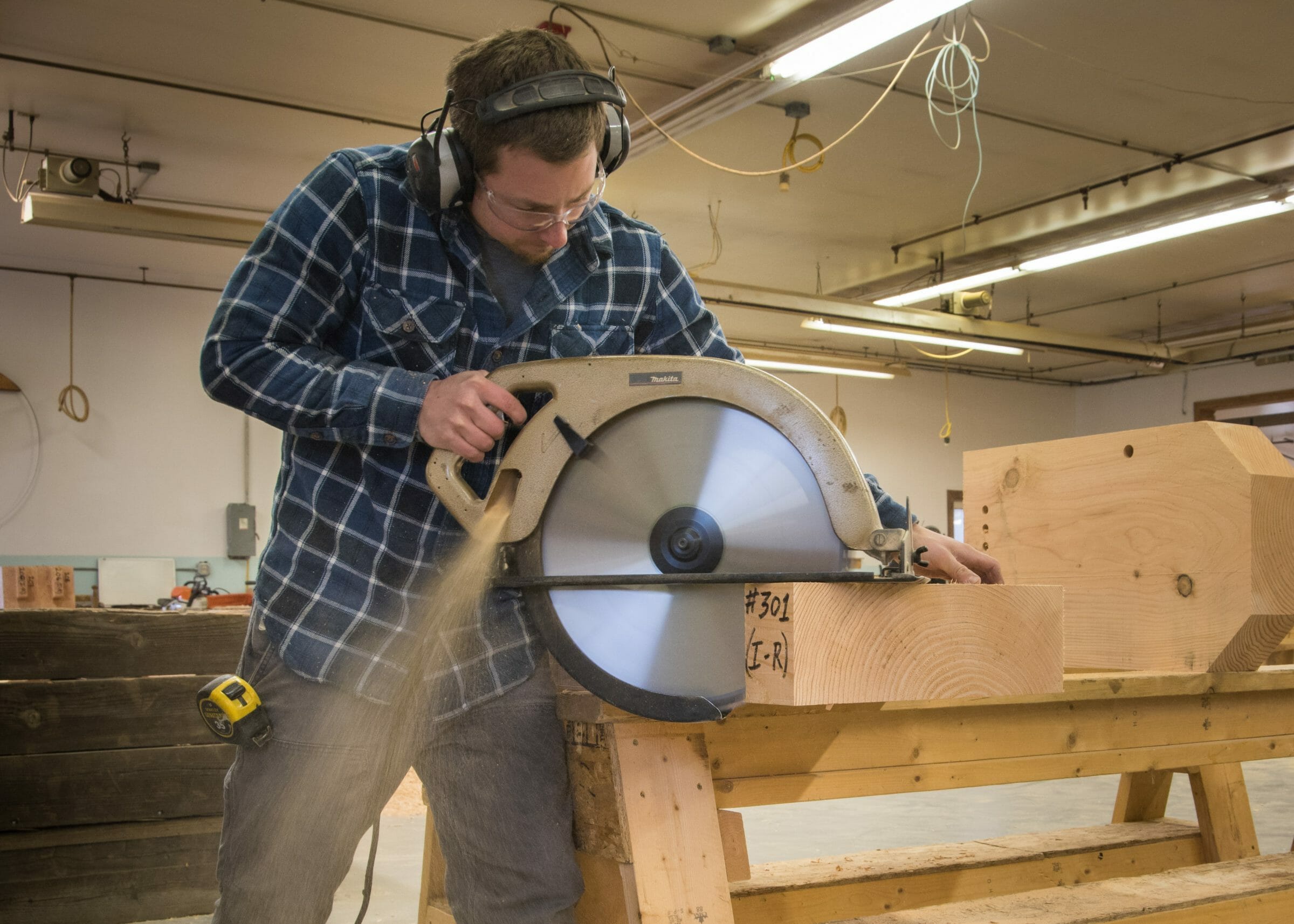 Cutting Heavy Timbers