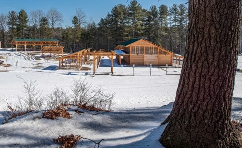 Camp Foster is a youth camp operated by the Boys and Girls Club of Manchester, NH and features a family hall, pavilions, and a pool house.