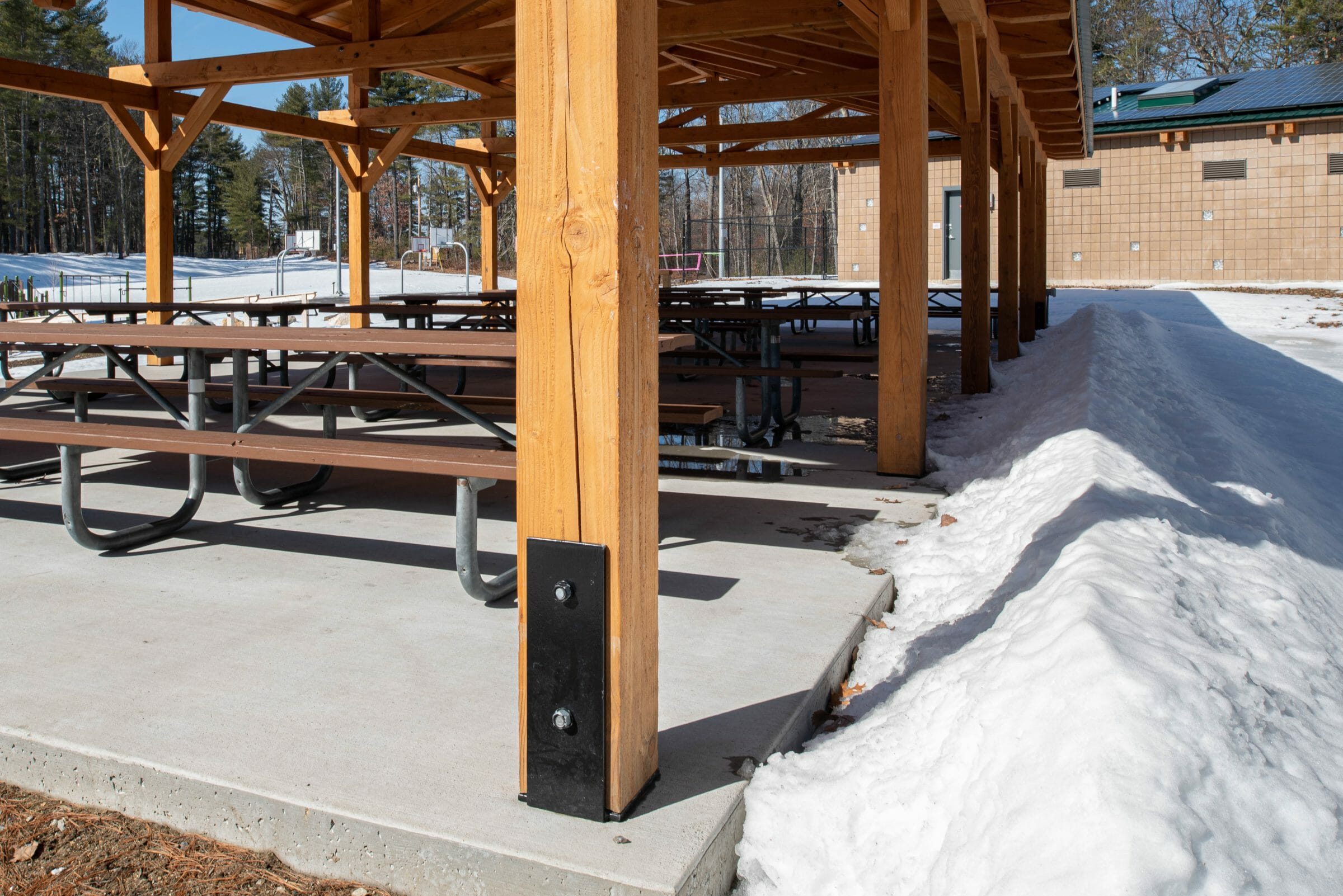 Camp Foster is a youth camp operated by the Boys and Girls Club of Manchester, NH and features a family hall, pavilions, and a pool house.