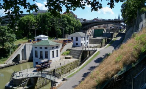 Flight of Five Lock Gates