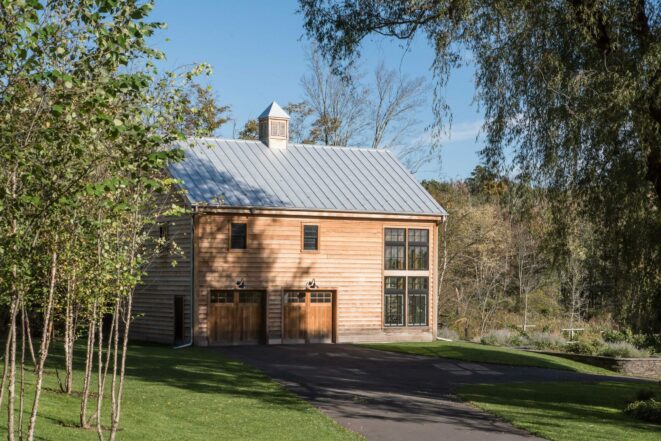 Timber framed barn with Garage-NY