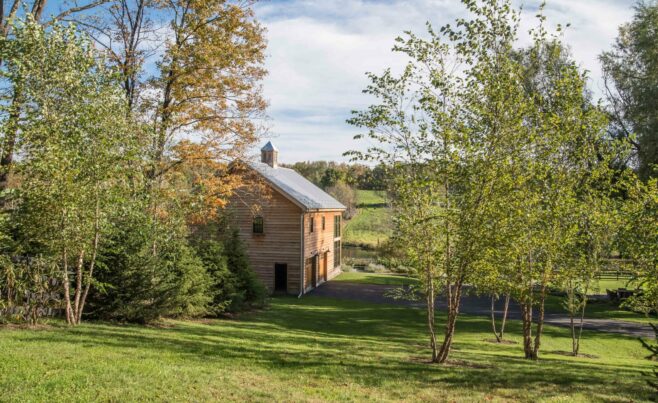 Timber framed barn/ garage in New York