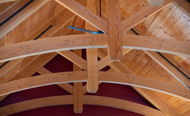 Decorative Timber Ceiling Trusses