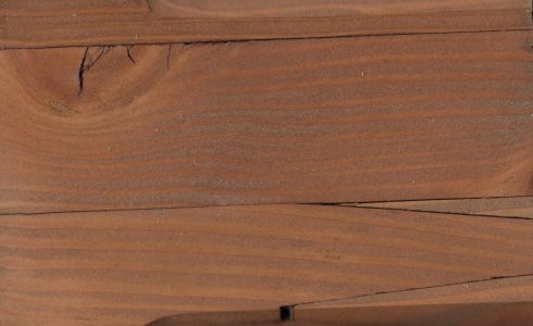 Glulam Sample in Brackish Brown Stain