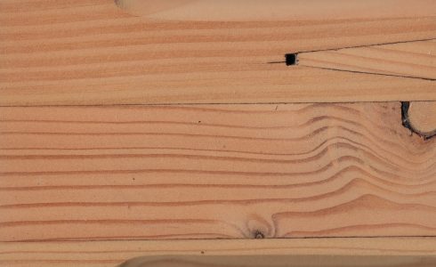 Glulam Sample stained with Harvest Amber