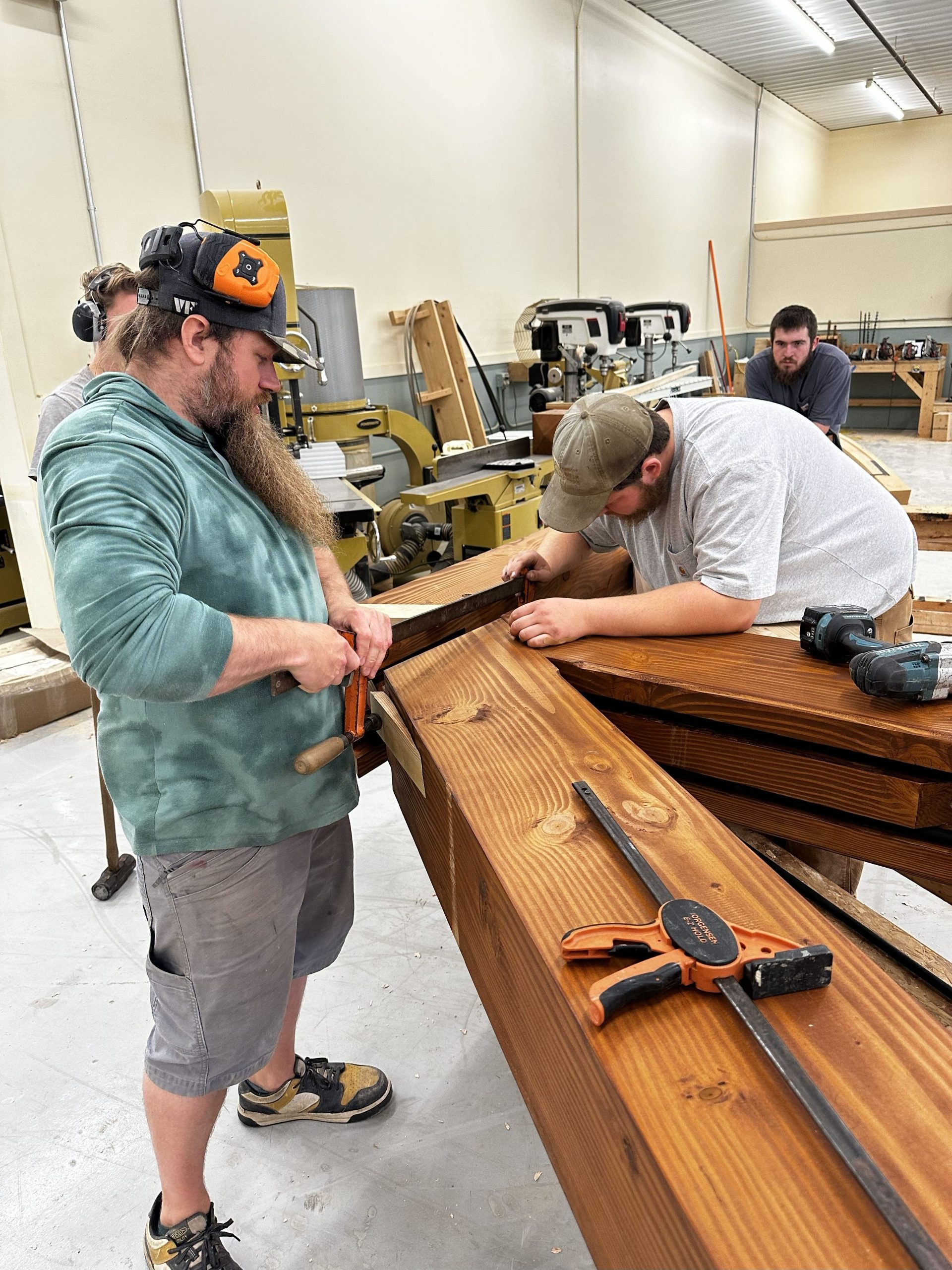 Fitting the Steel and The Posts in a Heavy Timber Truss