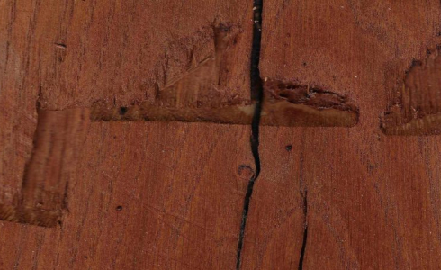 Hand Hewn Oak in Acorn Brown