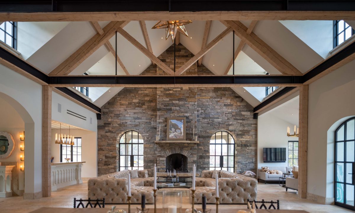 Hand Hewn Loggia