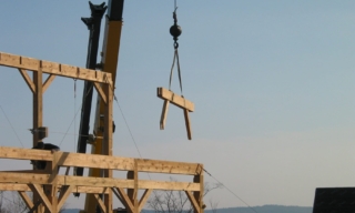 Post and Beam Barn Raising